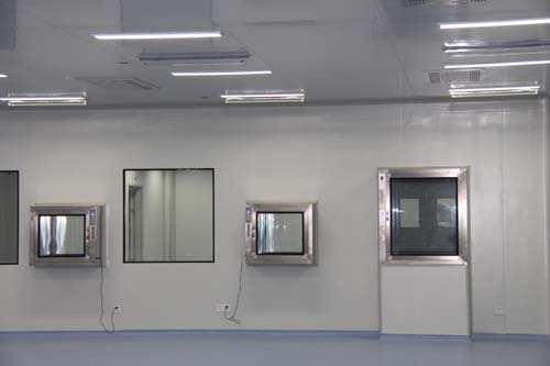 傳遞窗與風淋室在晶硅電池片制造車間應用 傳遞窗與風淋室在晶硅電池片制造車間應用